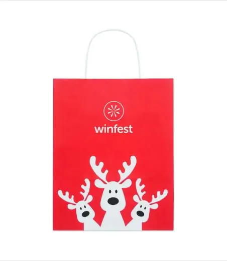 Bolsa papel regalo pequeña 90 g/m² reciclada