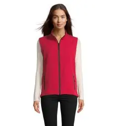 Chaleco softshell mujer 2 capas 280 g/m²