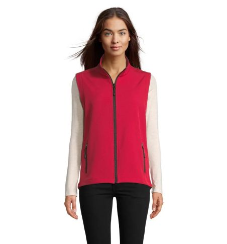 Chaleco softshell mujer 2 capas 280 g/m²