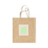 Bolsa yute 240g/m2 asas algodón bolsillo frontal 6 kg - Imagen 3