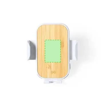 Soporte cargador coche bambú caña trigo ABS 15W Limited