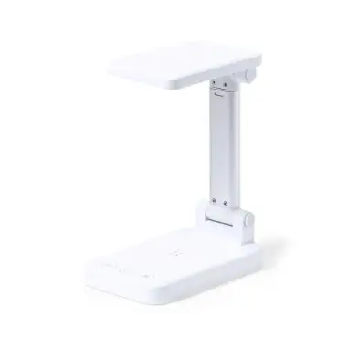 Lámpara LED 28 LEDs cargador inalámbrico 10W batería 3000
