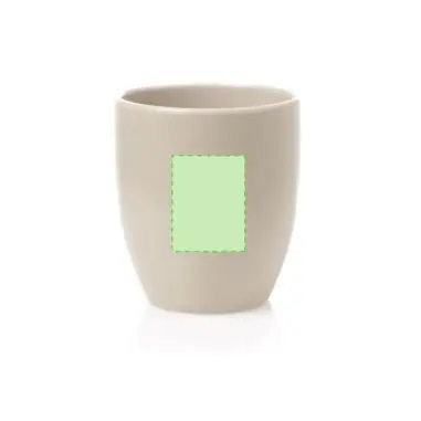 Taza cerámica 470 ml mate acabado natural caja