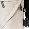 Mochila RPET 600D cremallera invisible doble bolsillo ajust - Imagen 4