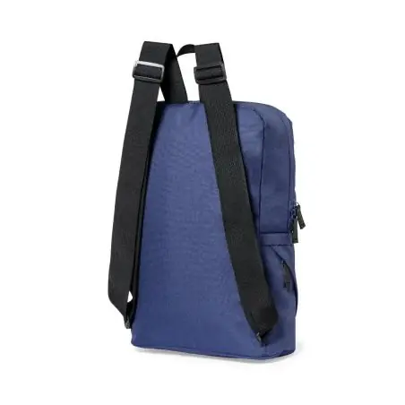 Mochila RPET 600D cremallera invisible doble bolsillo ajust