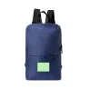 Mochila RPET 600D cremallera invisible doble bolsillo ajust - Imagen 13