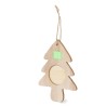 Adorno navideño madera portafotos yute 3 diseños - Imagen 10