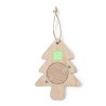 Adorno navideño madera portafotos yute 3 diseños - Imagen 12