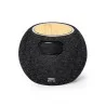 Altavoz cargador inalámbrico bambú RPET 15W Qi 5W 1200 mAh - Imagen 2