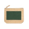 Neceser yute laminado y algodón cremallera - Imagen 4