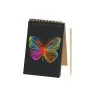 Libreta scratch A6 cartón reciclado con rascador - Imagen 2