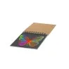 Libreta scratch A6 cartón reciclado con rascador - Imagen 3