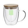 Taza borosilicato 300 ml tapa bambú - Imagen 5
