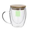 Taza borosilicato 300 ml tapa bambú - Imagen 6