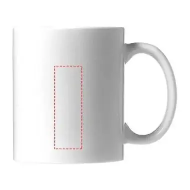 Taza cerámica 330 ml lavavajillas EN12875-1 altura 9.7 cm