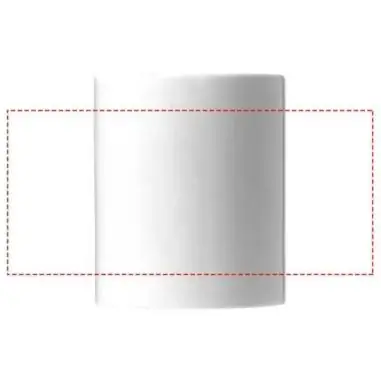 Taza cerámica 330 ml lavavajillas EN12875-1 altura 9.7 cm