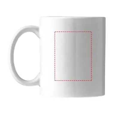 Taza cerámica 330 ml lavavajillas EN12875-1 altura 9.7 cm