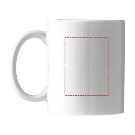 Taza cerámica 330 ml lavavajillas EN12875-1 altura 9.7 cm