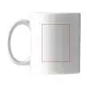 Taza cerámica 330 ml lavavajillas EN12875-1 altura 9.7 cm - Imagen 8