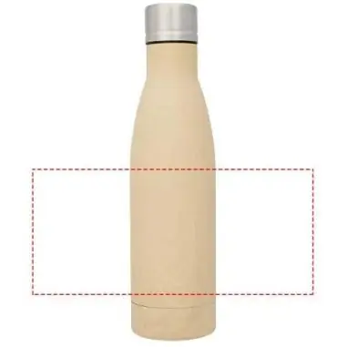 Bidón cobre 500 ml diseño madera