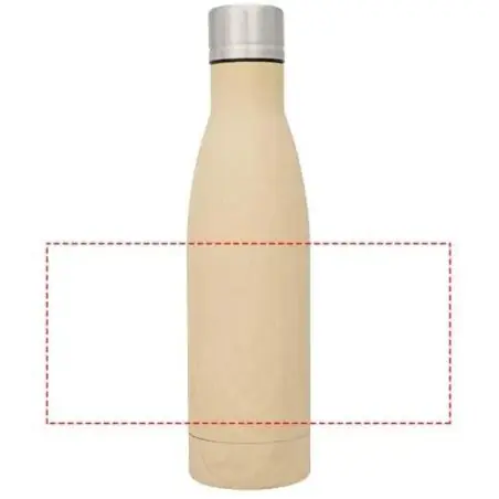 Bidón cobre 500 ml diseño madera