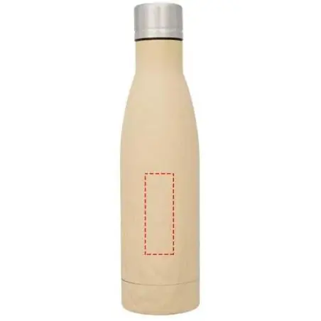 Bidón cobre 500 ml diseño madera