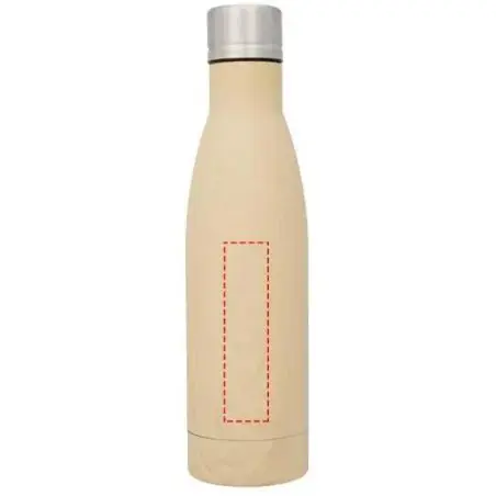 Bidón cobre 500 ml diseño madera