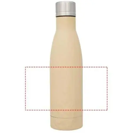 Bidón cobre 500 ml diseño madera