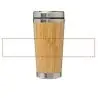 Vaso acero inox doble pared 450 ml bambú tapa deslizante - Imagen 7