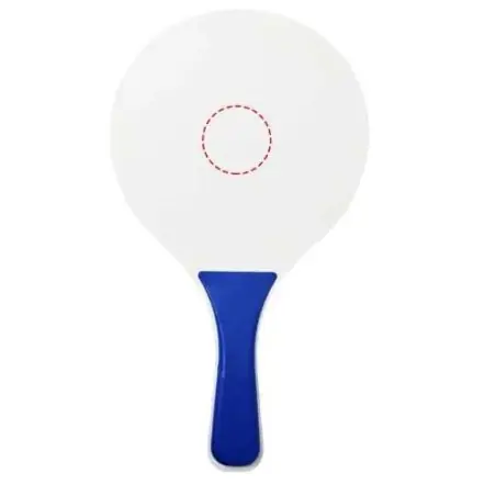 Palas playa madera prensada mango PP pelota malla