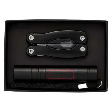 Set multiherramienta 11 usos linterna LED