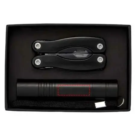 Set multiherramienta 11 usos linterna LED