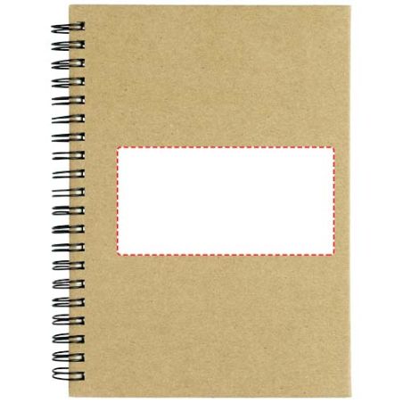 Libreta espiral papel reciclado 60 hojas
