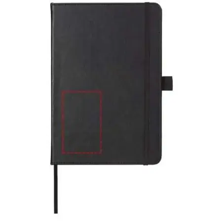 Libreta A5 imitación piel 80 hojas con caja