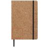Libreta A5 tapa corcho goma negra 80h papel rayado 70g - Imagen 7