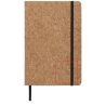 Libreta A5 tapa corcho goma negra 80h papel rayado 70g - Imagen 10