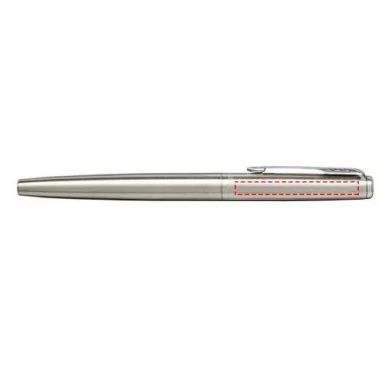 Pluma Parker acero inoxidable tinta azul
