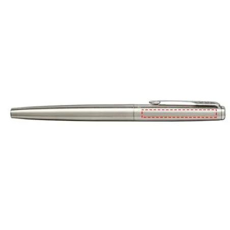 Pluma Parker acero inoxidable tinta azul
