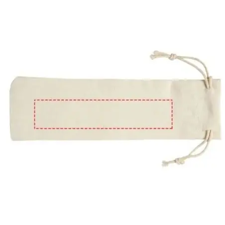 Cubiertos bambú reutilizables 16 cm