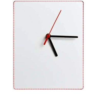 Reloj de pared papel laminado 24 x 19 cm