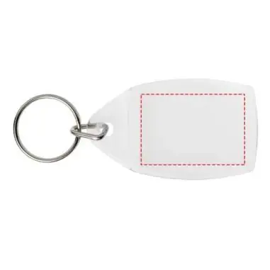 Llavero transparente P5 con encarte