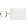Llavero C1 rectangular transparente 5x3,5 cm anilla postal - Imagen 5
