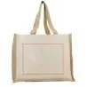 Bolsa tote Varai de lona y yute 23 L - Imagen 6