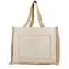 Bolsa tote Varai de lona y yute 23 L - Imagen 12