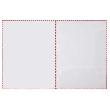 Carpeta portadocumentos A4 350 g/m2 ranura tarjetas visita