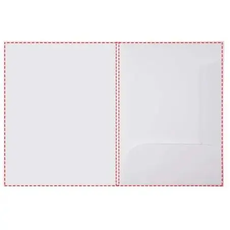 Carpeta portadocumentos A4 350 g/m2 ranura tarjetas visita