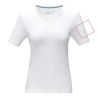 Camiseta mujer cuello V algodón orgánico 200 g/m² - Imagen 18