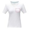 Camiseta mujer cuello V algodón orgánico 200 g/m² - Imagen 20