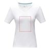 Camiseta mujer cuello V algodón orgánico 200 g/m² - Imagen 22