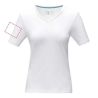 Camiseta mujer cuello V algodón orgánico 200 g/m² - Imagen 25